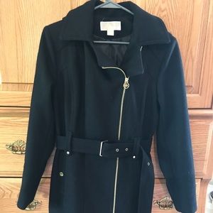 Michael Kors asymmetrical Peacoat
